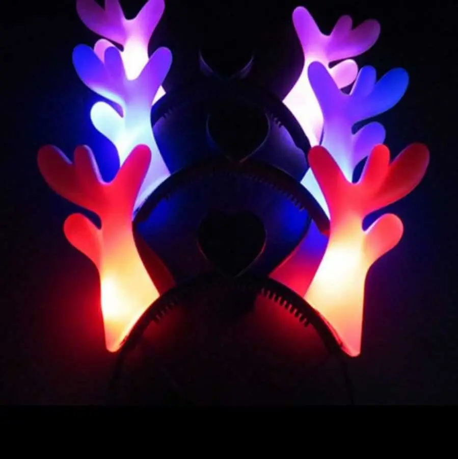 Cotillón Vincha Luminosa Bambi Led x24