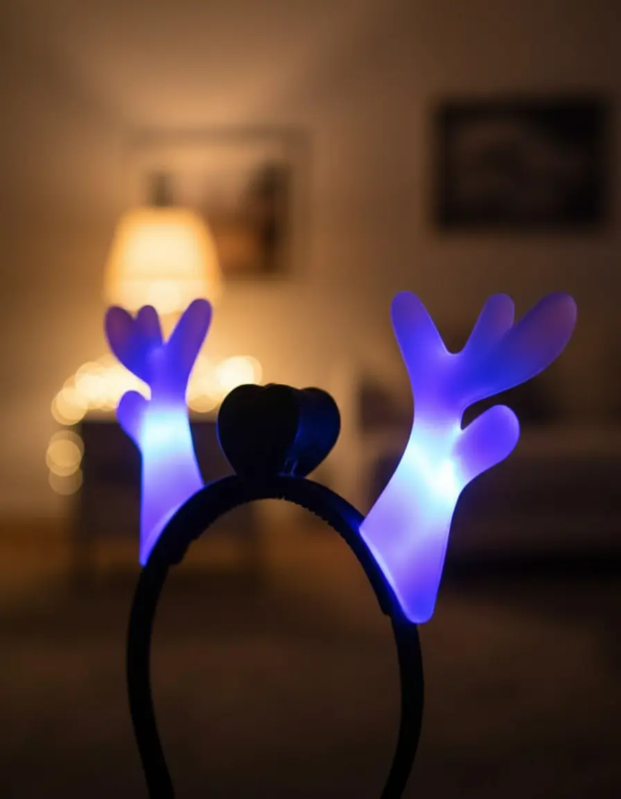 Cotillón Vincha Luminosa Bambi Led x24