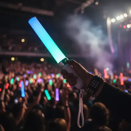Varita Led Con Efecto Luminoso Para Fiestas