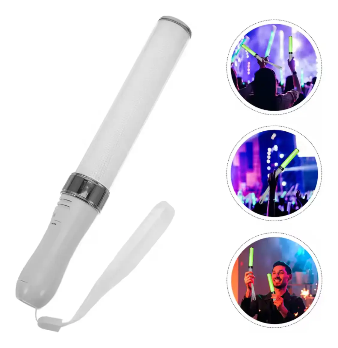 Varita Led Con Efecto Luminoso Para Fiestas