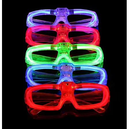 Cotillón Lentes Led x12 Futuristas Surtidos