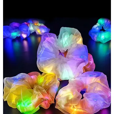 Cotillón Colitas De Pelo Led x6