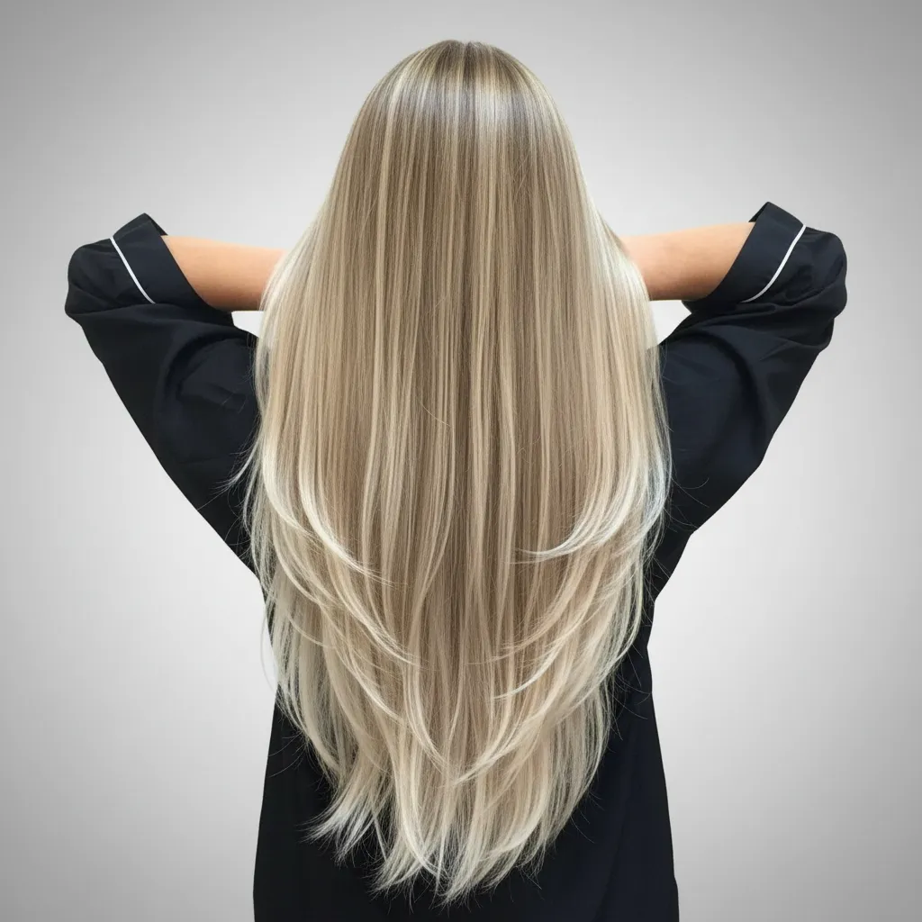 Capa De Pelo Natural 100% Rubia 60cm Cabello Ruso