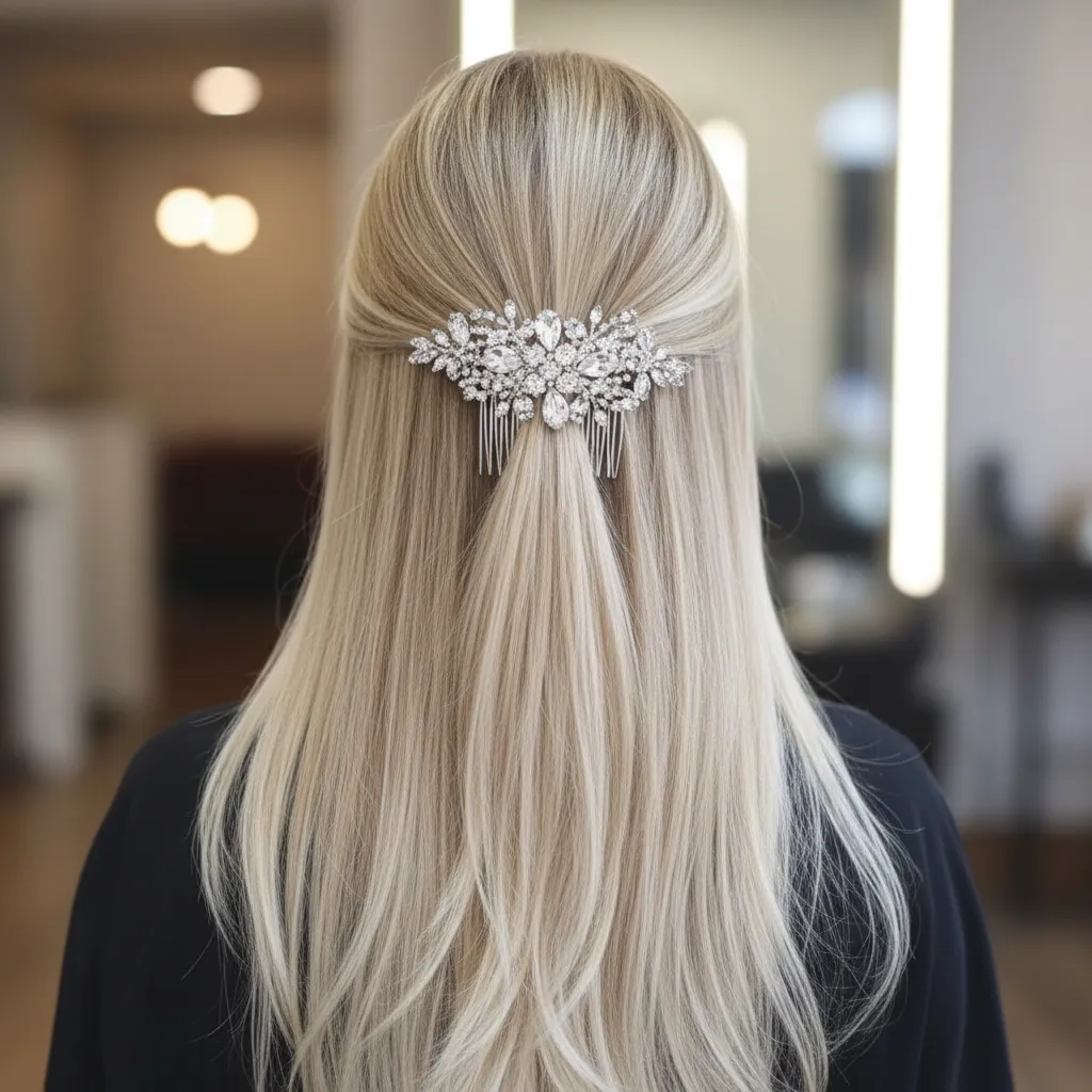 Capa De Pelo Natural 100% Rubia 60cm Cabello Ruso