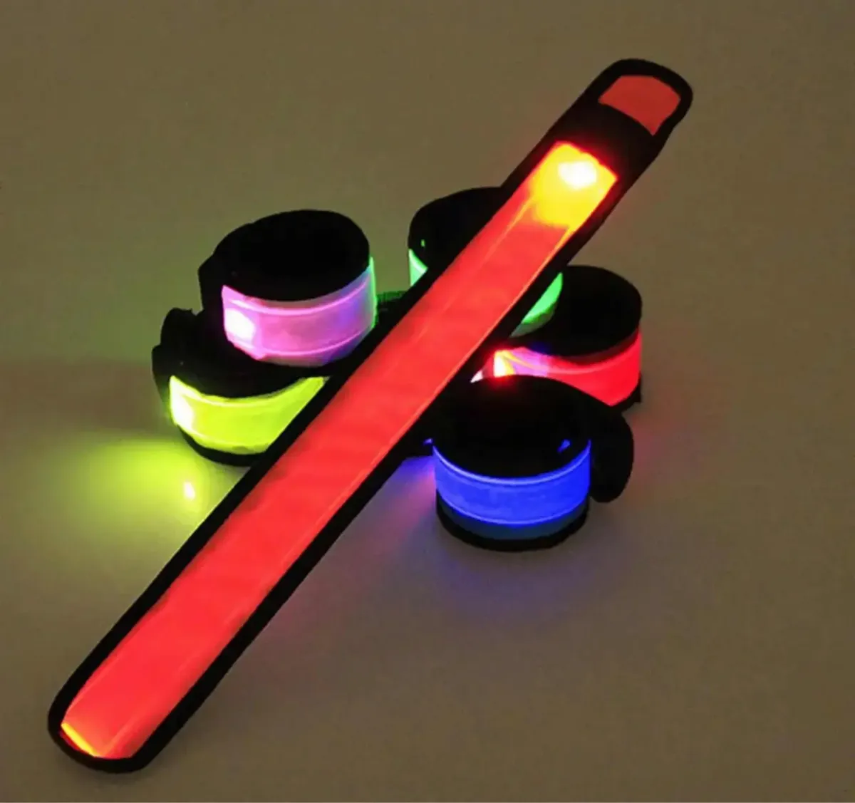 Cotillón Pulseras Led Clap Luminosas