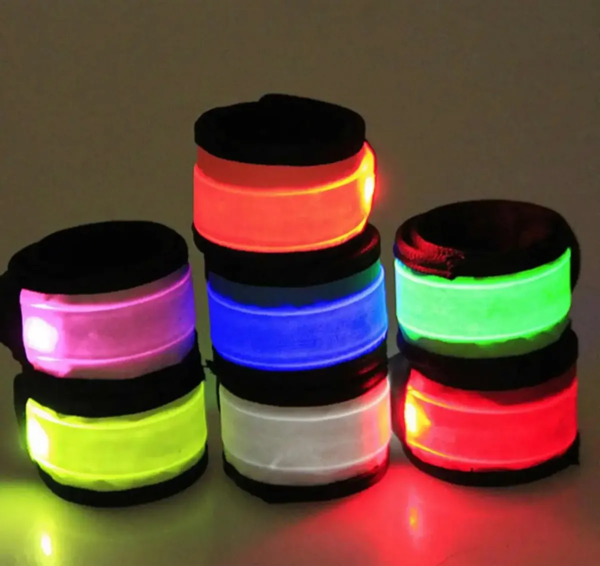 Cotillón Pulseras Led Clap Luminosas