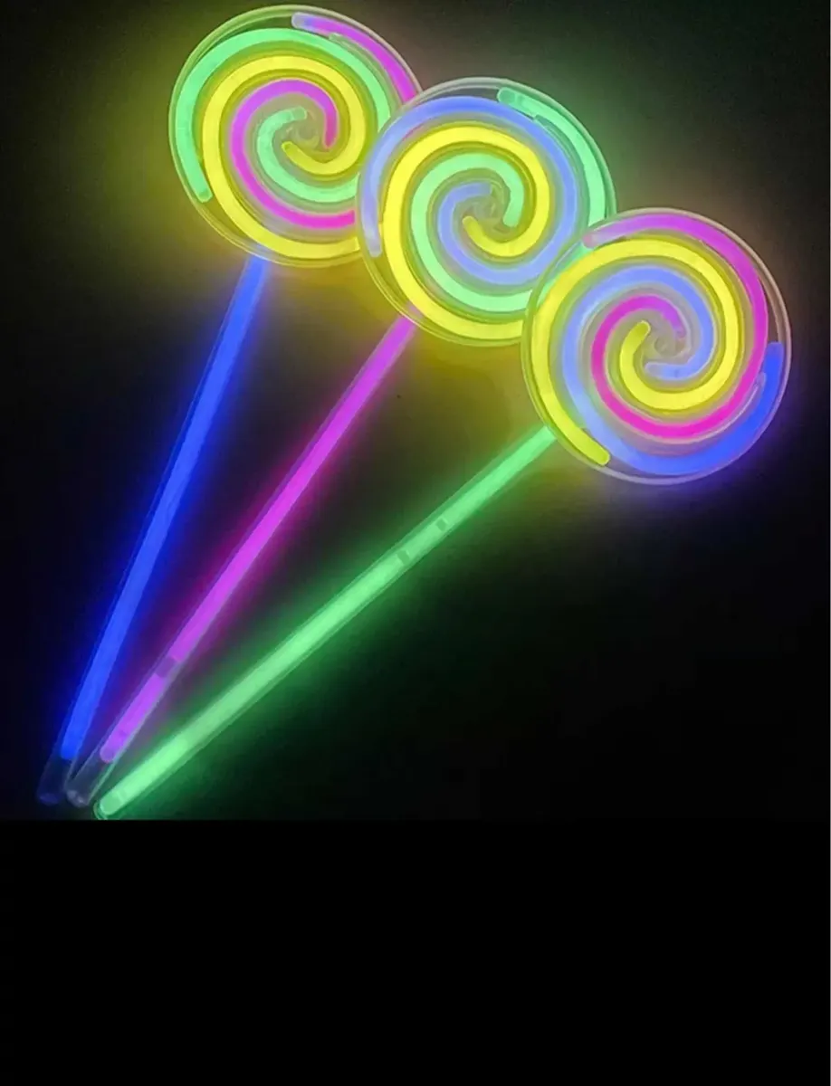 Cotillón Luminoso Fluo Para 50 Personas