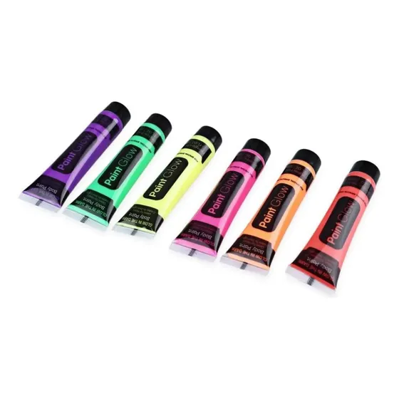 Cotillón Fluo Maquillaje Pintura Para La Cara Neon x24