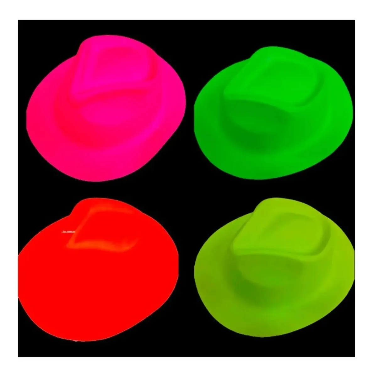 Pack Cotillón Flúo Luminoso 100 Personas Plus