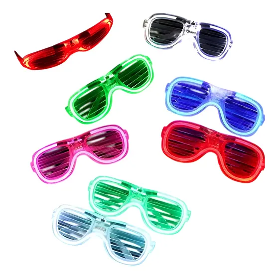 Lentes Con Luces Led x12 Cotillón