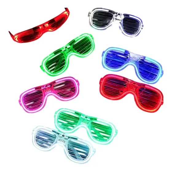 Lentes Con Luces Led x6 Cotillón