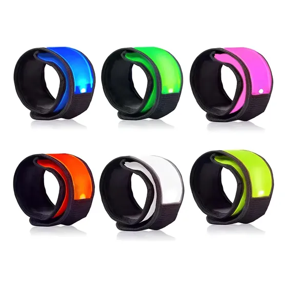 Cotillón Pulseras Led Clap x24 Luminosas