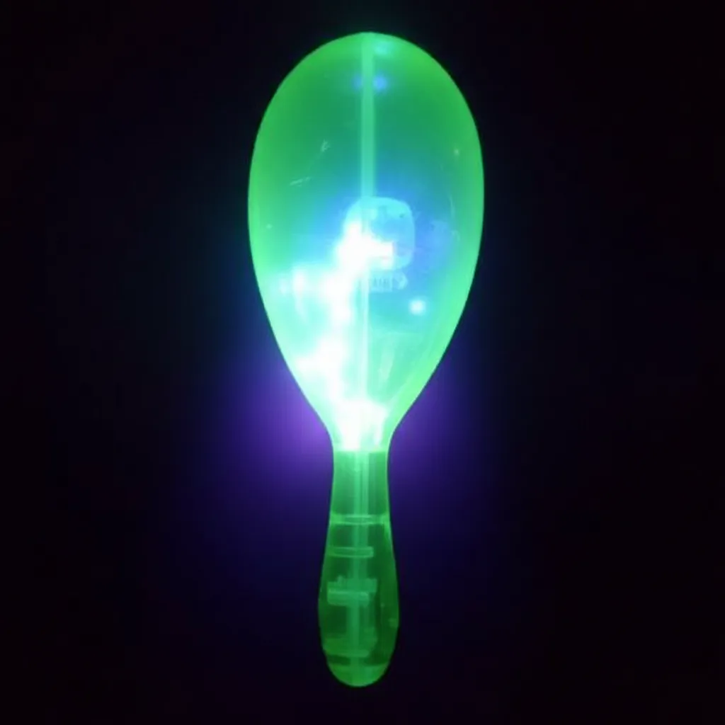 Maraca Luminosa 16cm x6 Unidades Cotillón